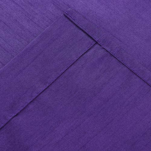 Adore the Decor™ Faux Silk 54 x 84 in. Single Grommet Curtain Panel